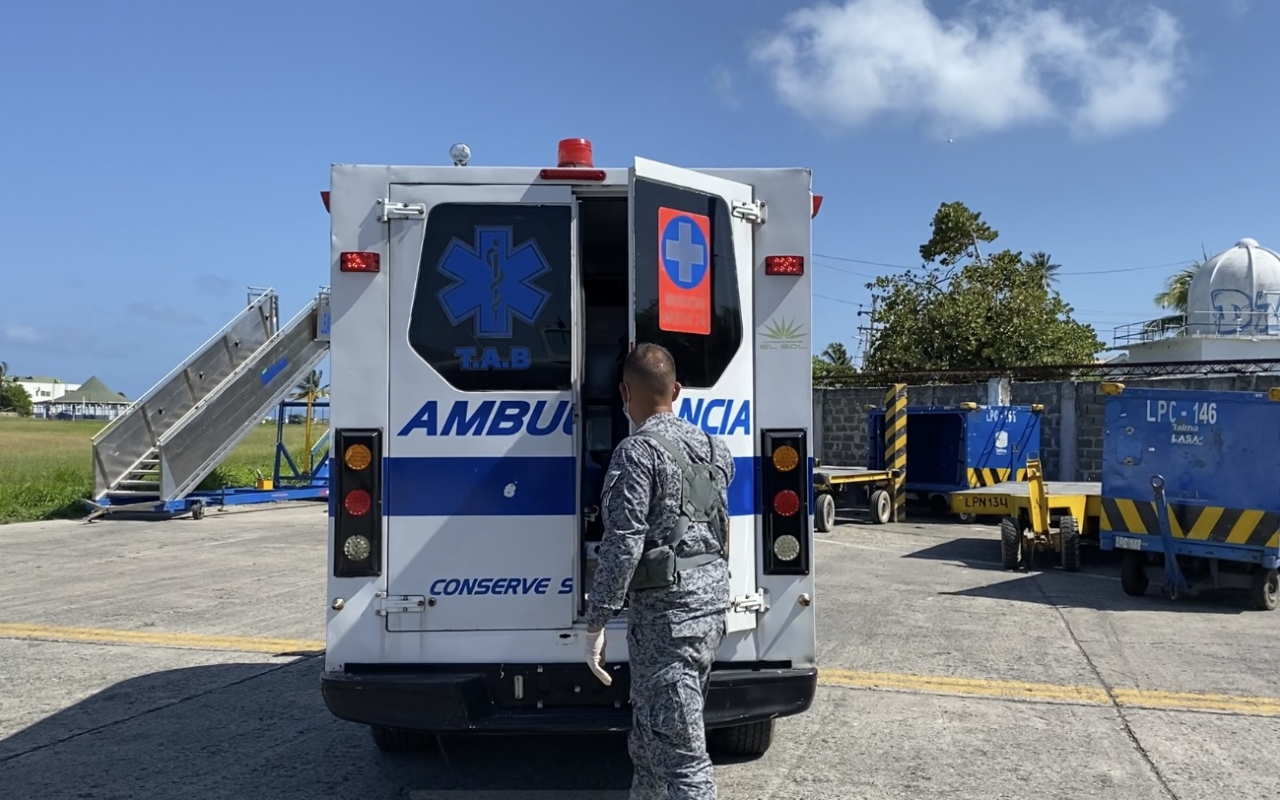 Su Fuerza Aérea Colombiana realiza cinco traslados aeromédicos en un solo día en la Isla de San Andrés y providencia