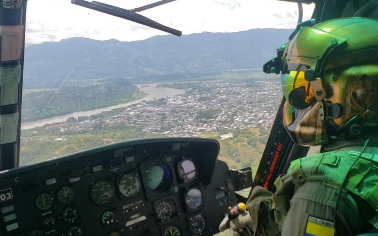 Fuerza Aérea Colombiana contribuye a la seguridad de los colombianos en el Magdalena Centro y el Catatumbo
