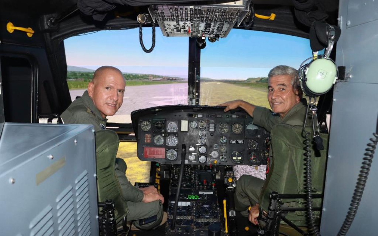 Exitosa visita geoestratégica entre la Fuerza Aérea Colombiana y la Fuerza Aérea Argentina