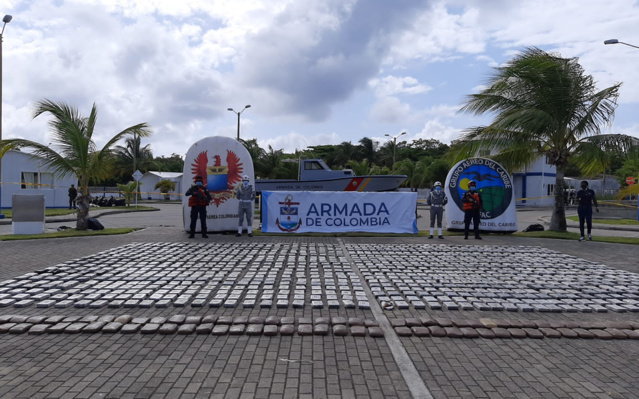 Incautación de estupefacientes en Providencia, fue realizada por Fuerzas Militares