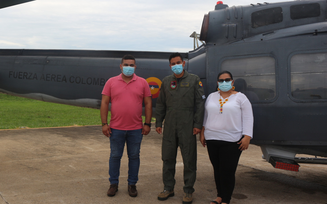 Nuevas estrategias de seguridad fueron planteadas por su  Fuerza Aérea y la Alcaldía de Solano, Caquetá