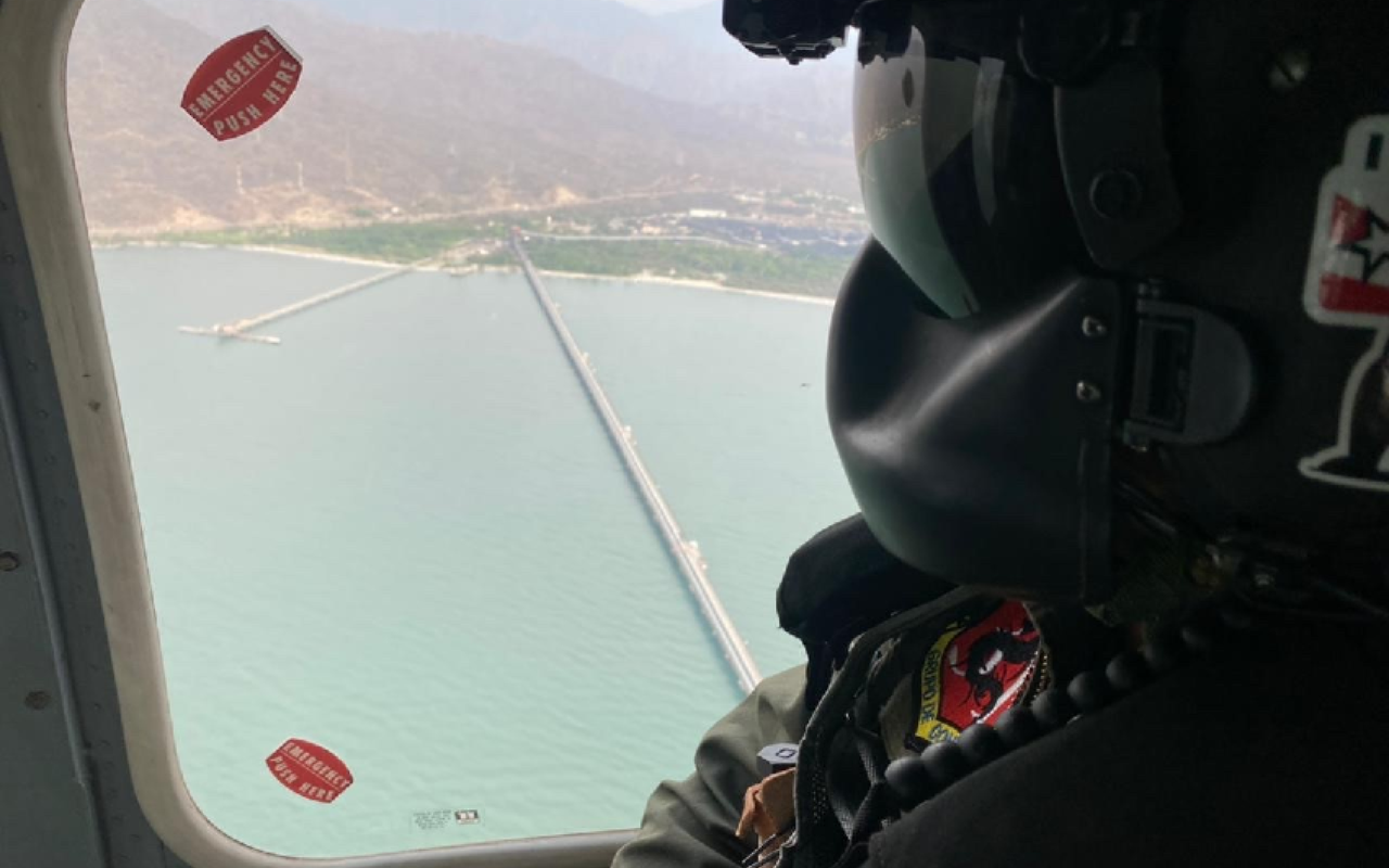 La Fuerza Aérea realiza labores de vigilancia en el Caribe, durante el primer fin de semana festivo