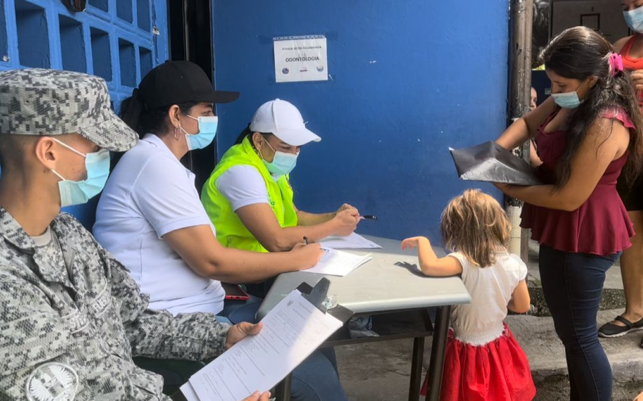Jornada de Apoyo al Desarrollo beneficia a habitantes de Purnio en Dorada, Caldas 
