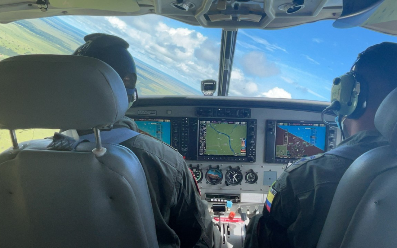 Fuerza Aérea intensifica operaciones aéreas en el Plan Democracia