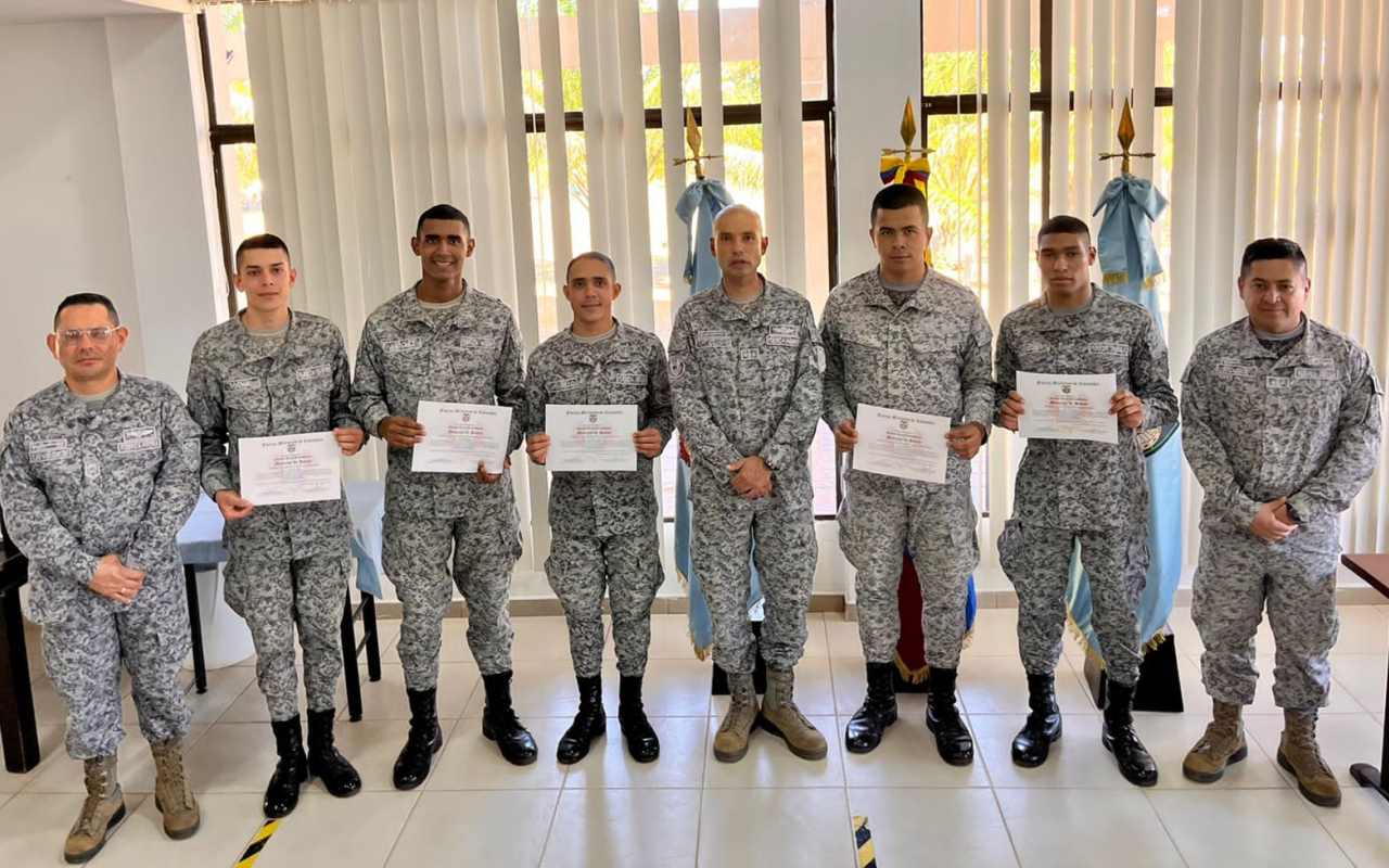   Reconocimiento a soldados que culminan su servicio militar en GAORI