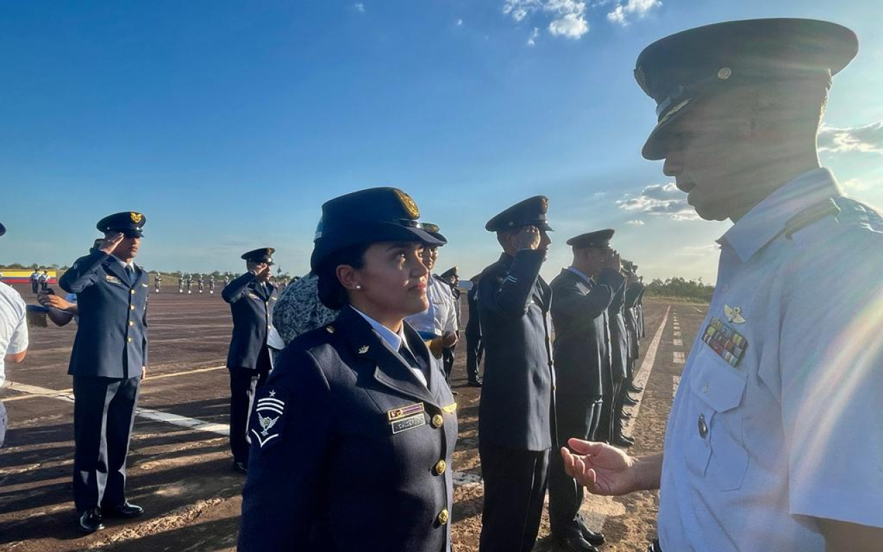 Ceremonia de ascenso de Suboficiales al servicio del Vichada