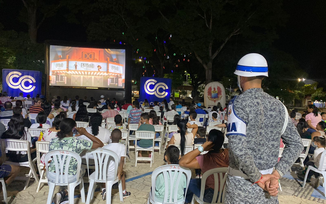 El séptimo arte llega al Magdalena Centro de la mano de Ruta 90 y su Fuerza Aérea Colombiana