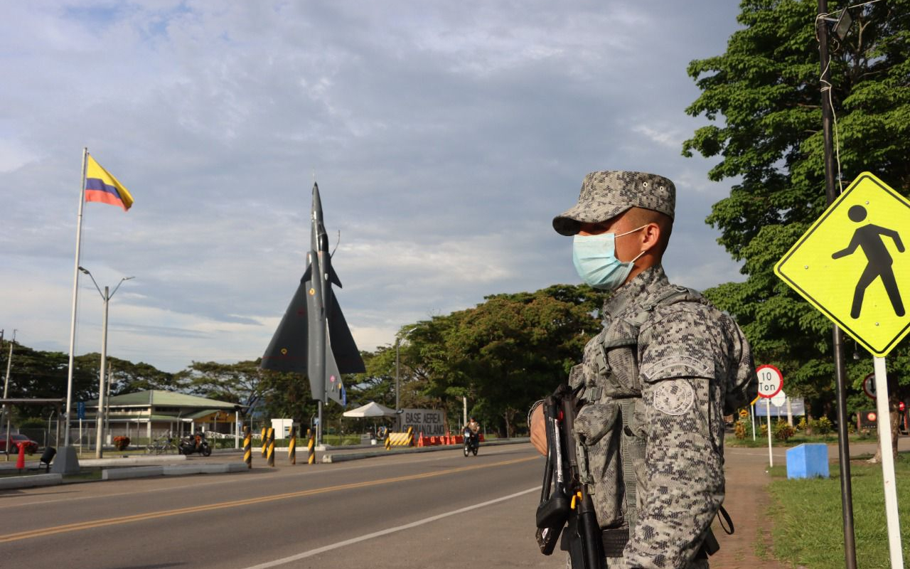 La Semana Mayor en el Magdalena Centro es custodiada por su Fuerza Aérea Colombiana