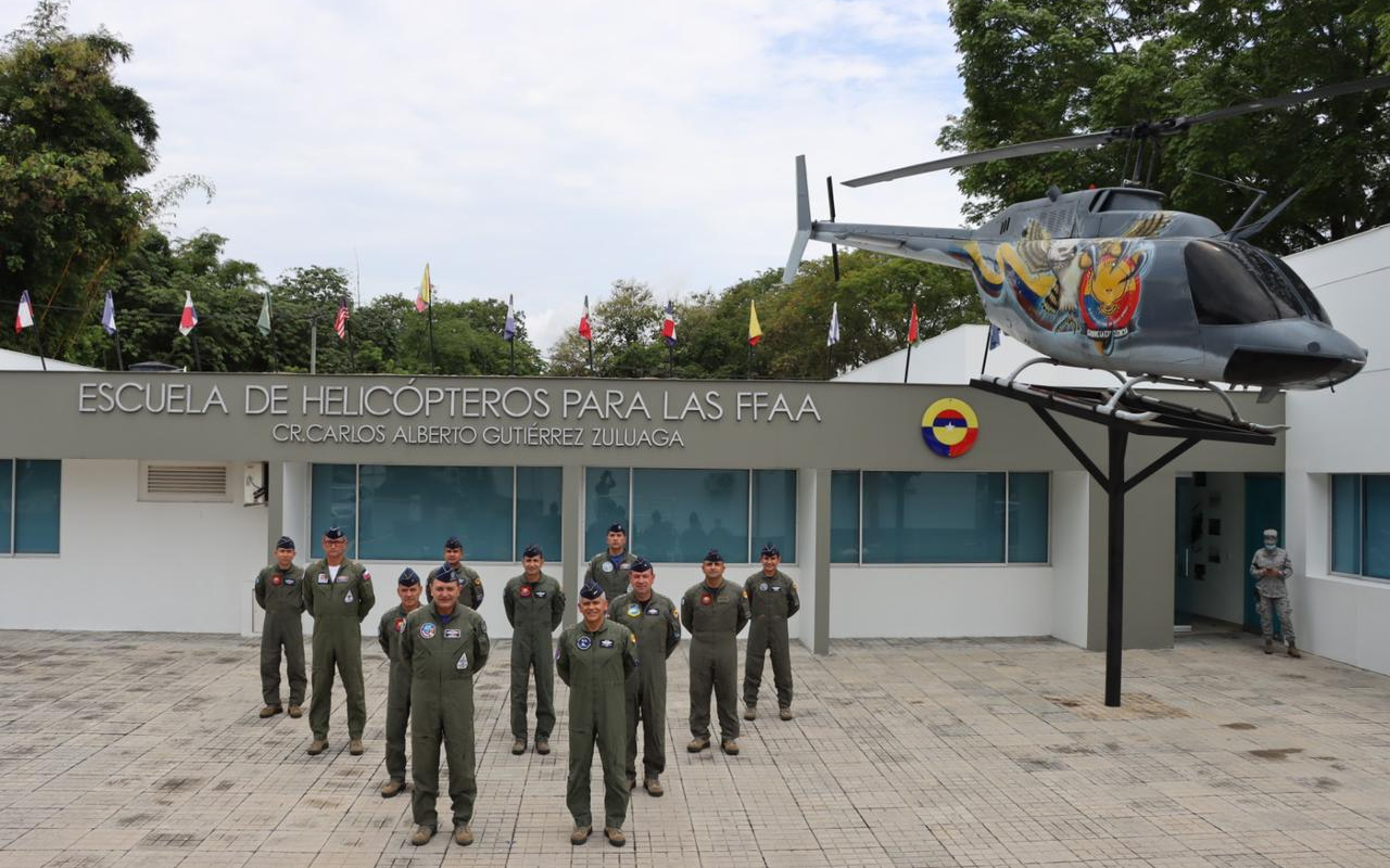 Comandante de la Fuerza Aérea Chilena realizó visita estratégica al CACOM 4