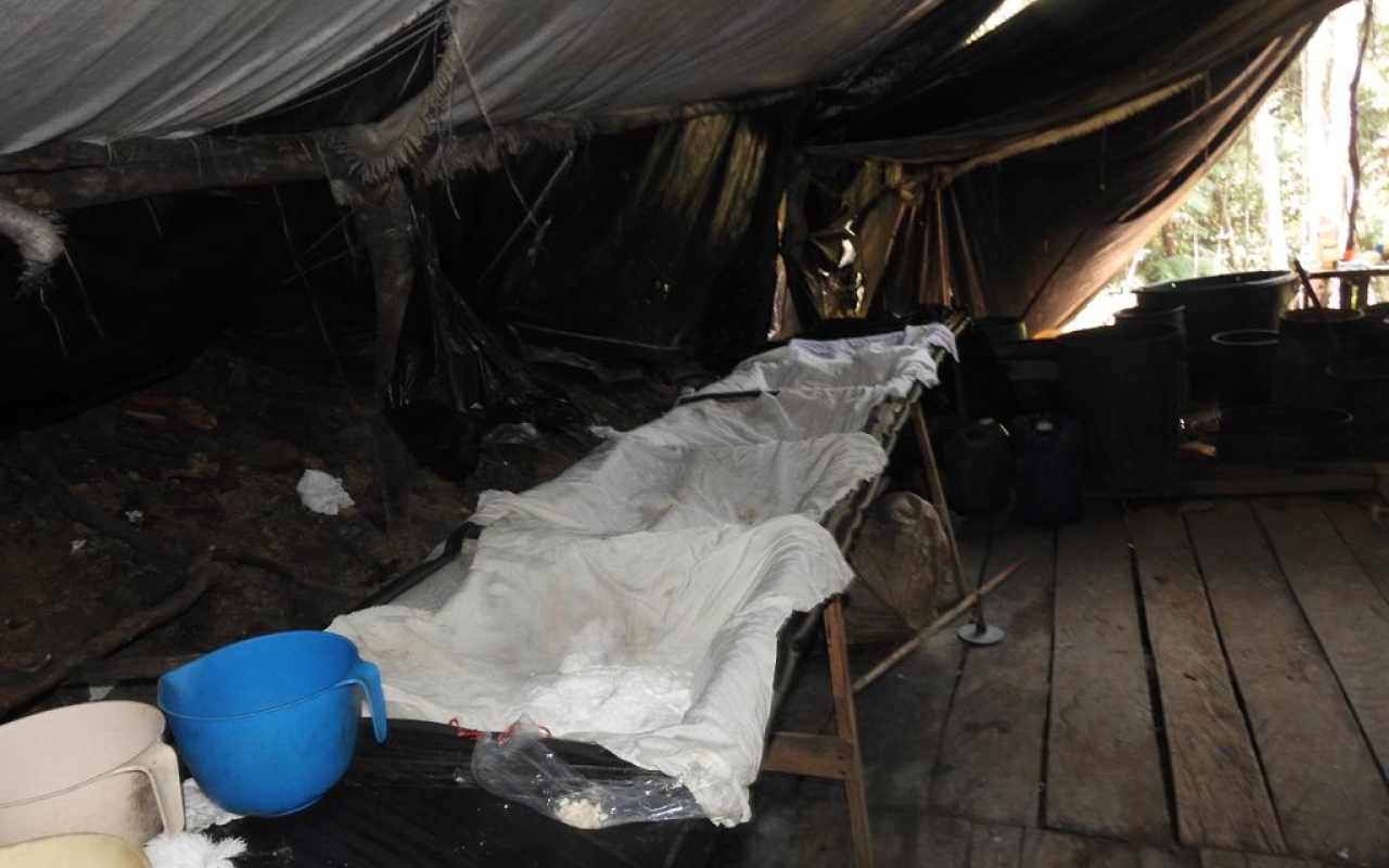 En operación conjunta se logra desmantelar laboratorio en Norte de Santander