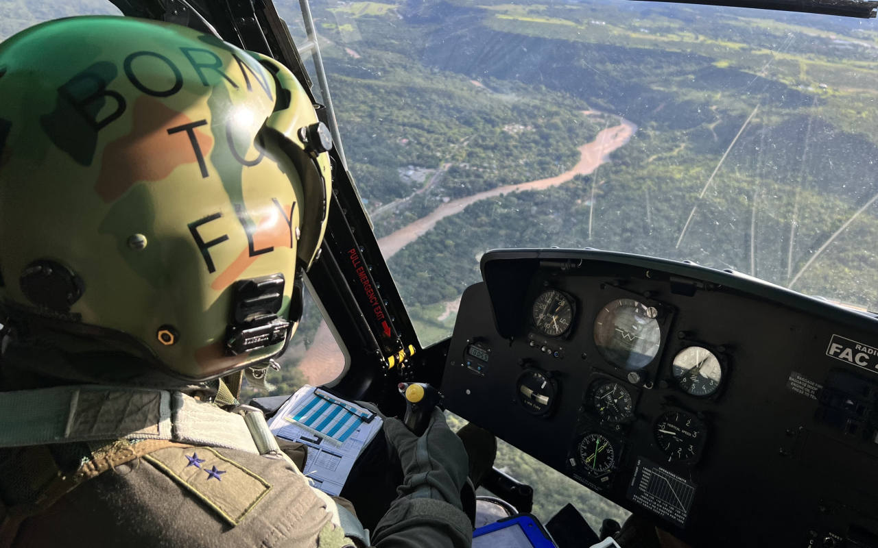 Fuerza Aérea intensifica patrullajes aéreos en Tolima, Huila y Cundinamarca
