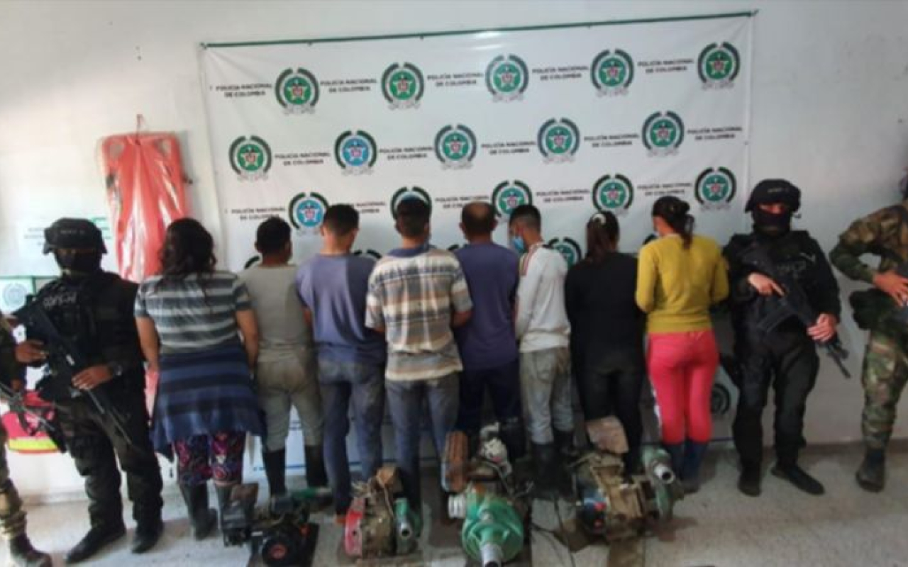 Operación en contra de la minería ilegal desestabiliza economía de grupos de delincuenciales