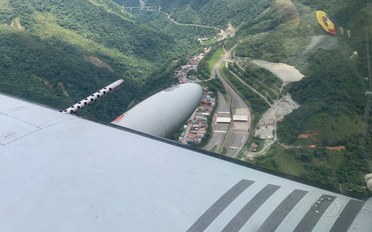 Con aeronaves y grupo para atención de desastres, fuerza pública activó plan de seguridad 