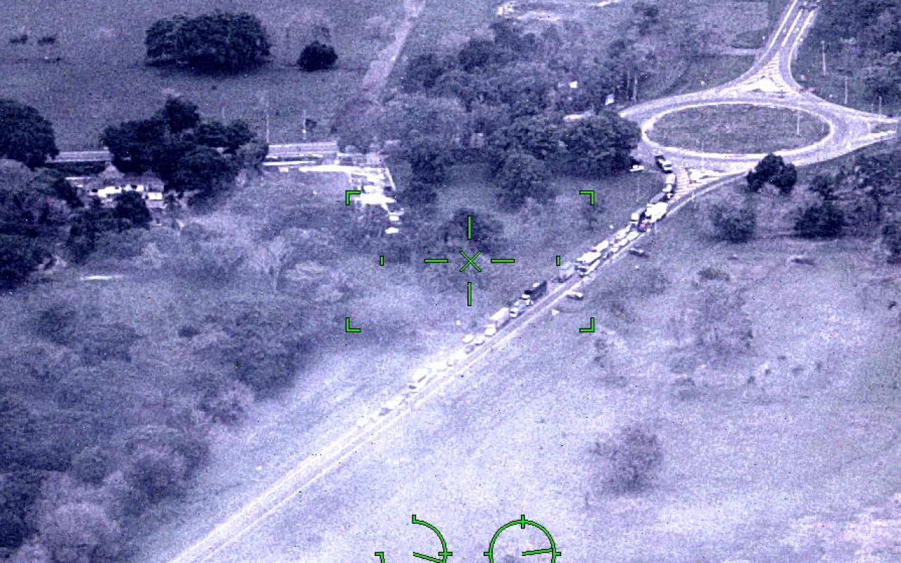 Con labores de vigilancia aérea su Fuerza Aérea garantiza la seguridad en Bolivar, Córdoba y Sucre.