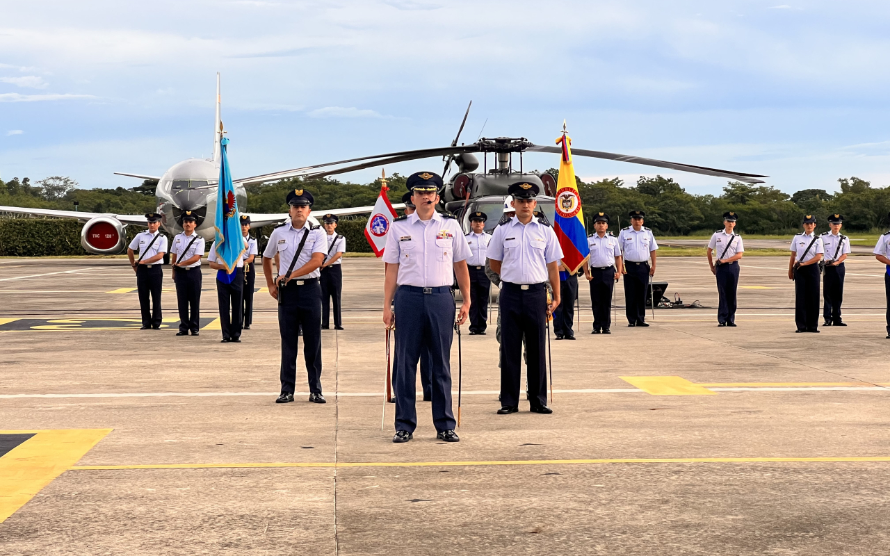 Ceremonia militar Aniversario Grupo Aéreo del Casanare, 12 años en el corazón del llano 