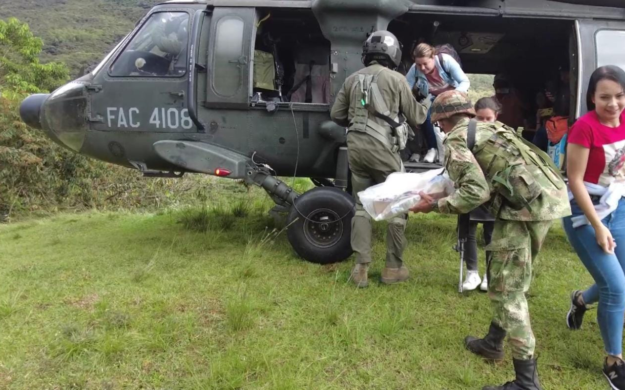 Así llegan los puestos de votación a las zonas rurales de Antioquia