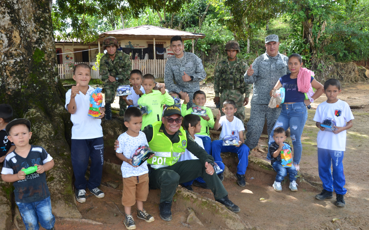 Jornada de Apoyo al Desarrollo en Argelia, Antioquia.