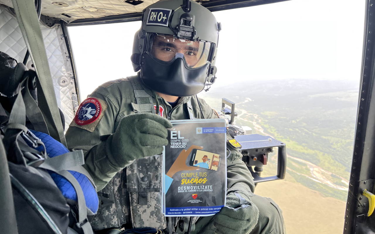 Fuerzas Militares hacen un llamado a la desmovilización en el departamento de Arauca 