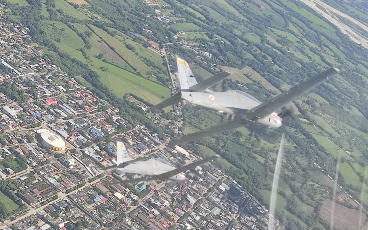 Con dispositivos de seguridad aéreos su Fuerza Aérea custodiará en el Meta las elecciones presidenciales