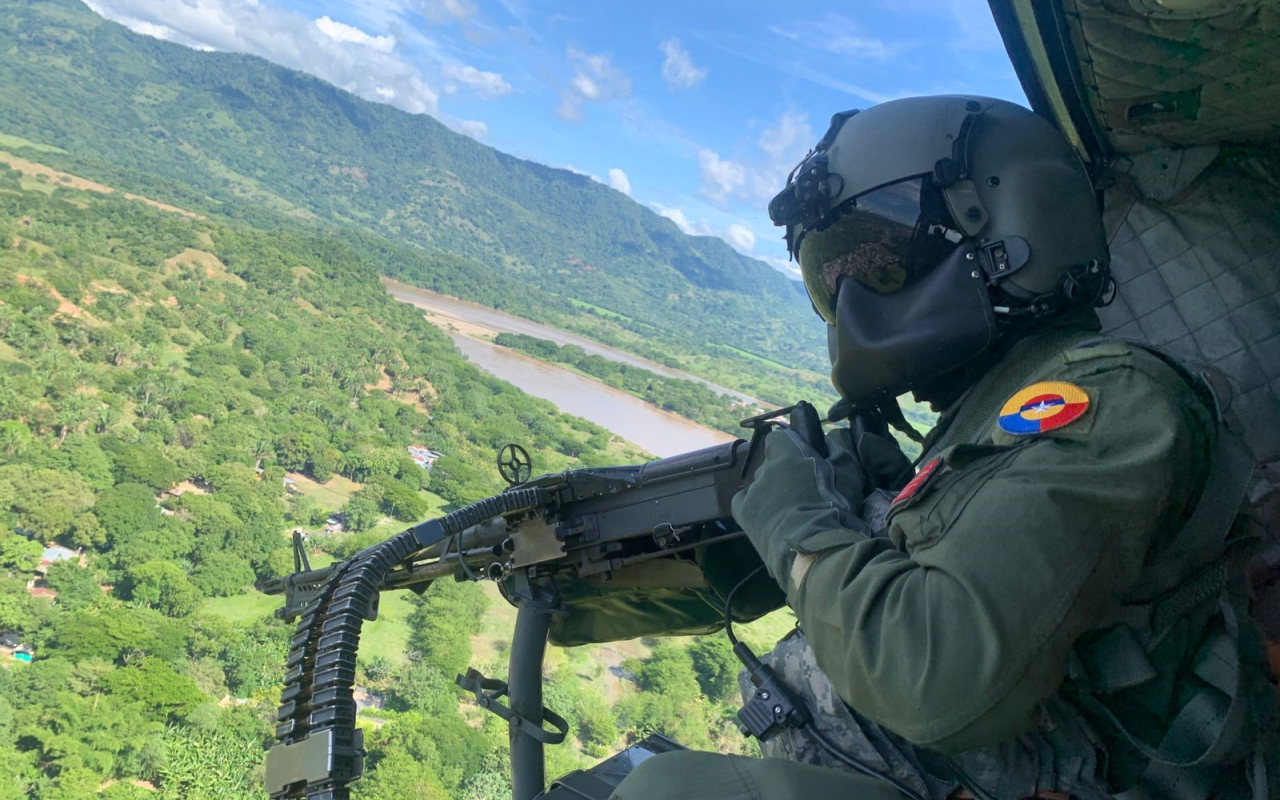 El Plan Democracia continúa con total alistamiento en el centro del País por parte de su Fuerza Aérea