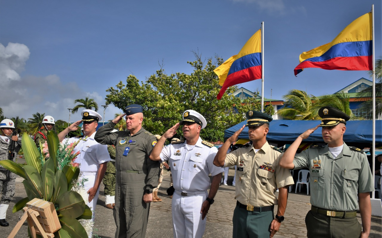  Conmemoración de la “Semana Patria” en el Grupo Aéreo del Caribe