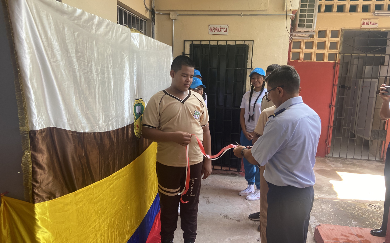 Plan Corazón Amigo lleva una nueva aula en Malambo