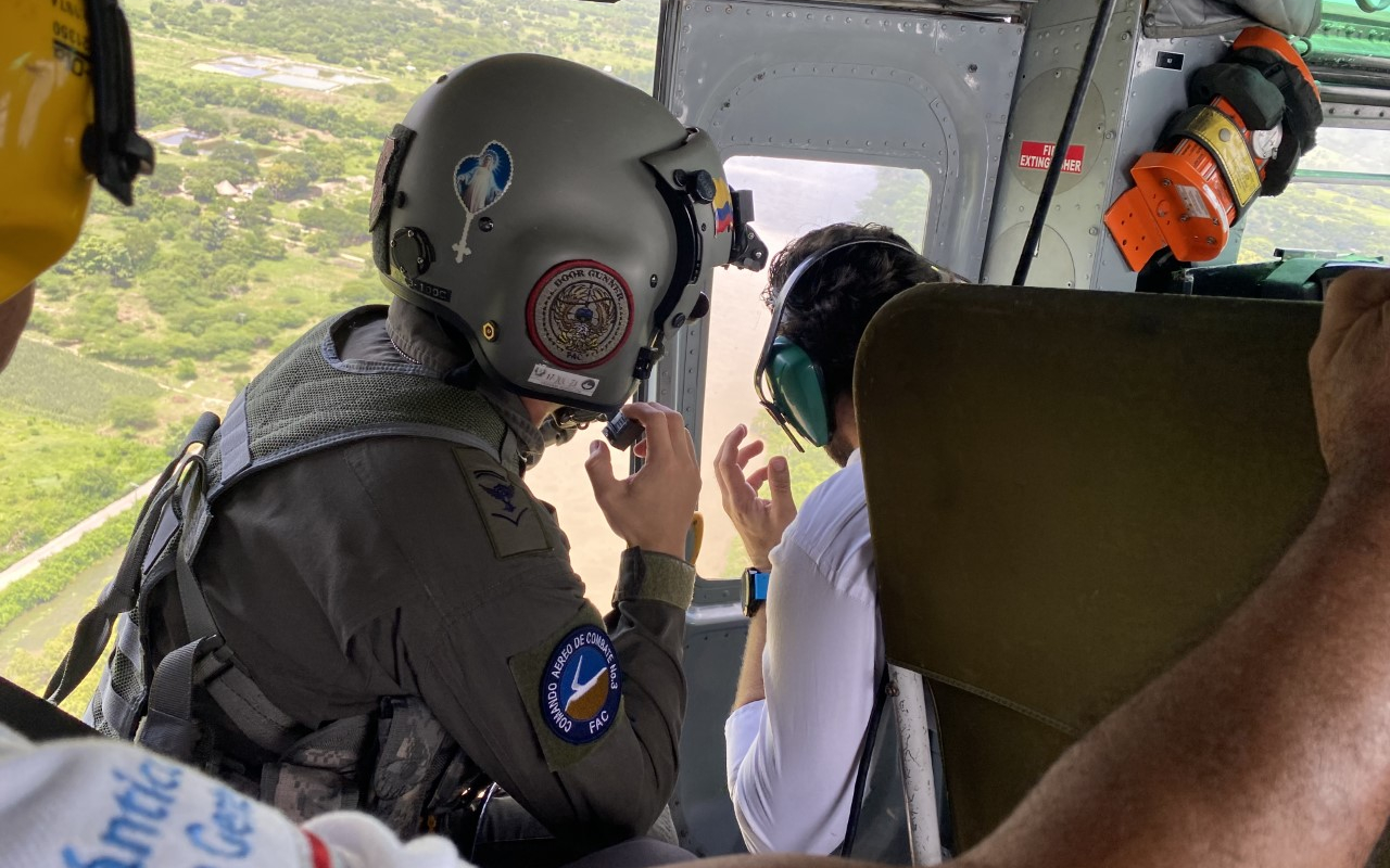 Monitoreo Fuerza Aérea Canal del Dique