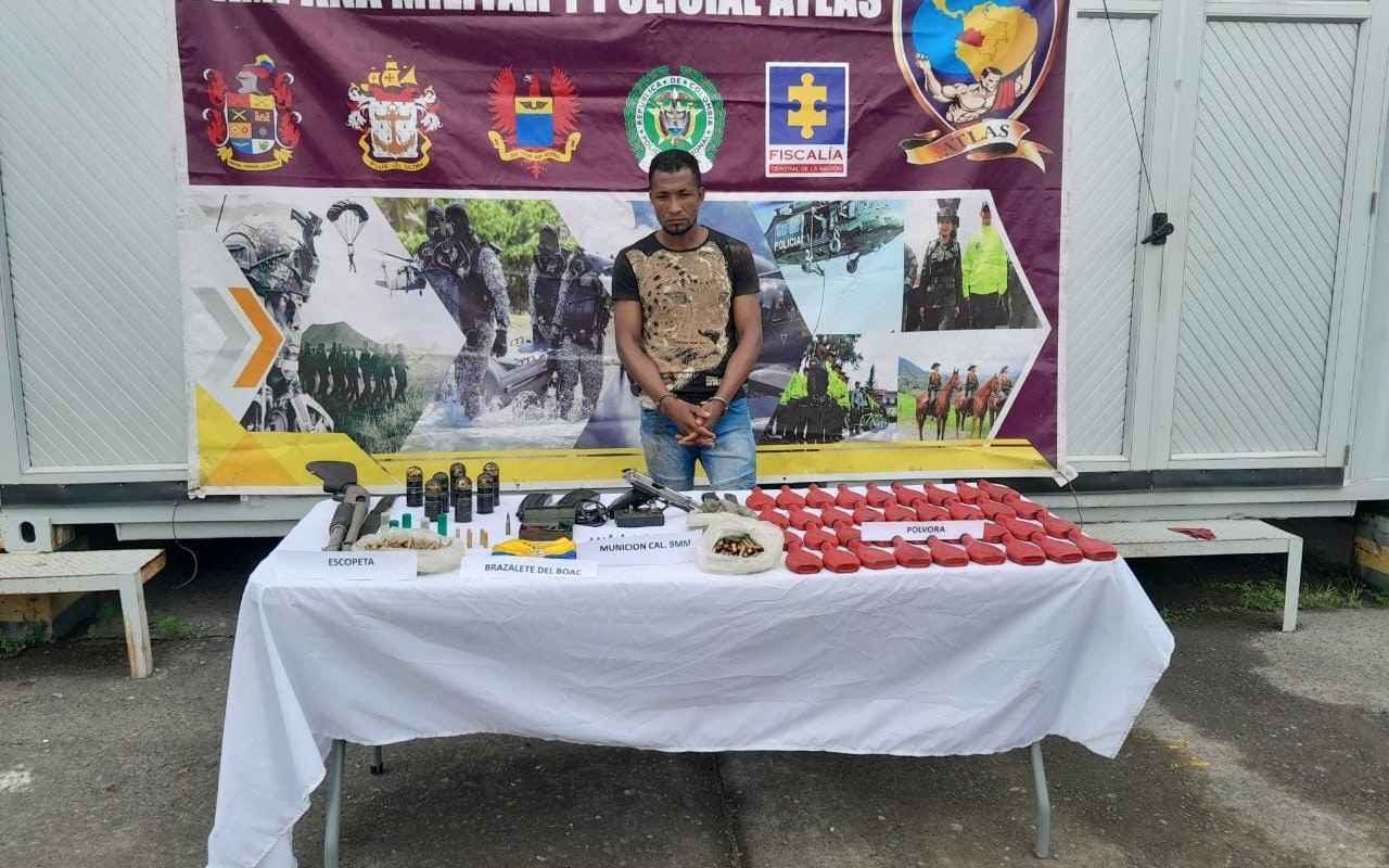 Capturado alias “Vaquero” jefe de seguridad del Bloque Occidental Alfonso Cano