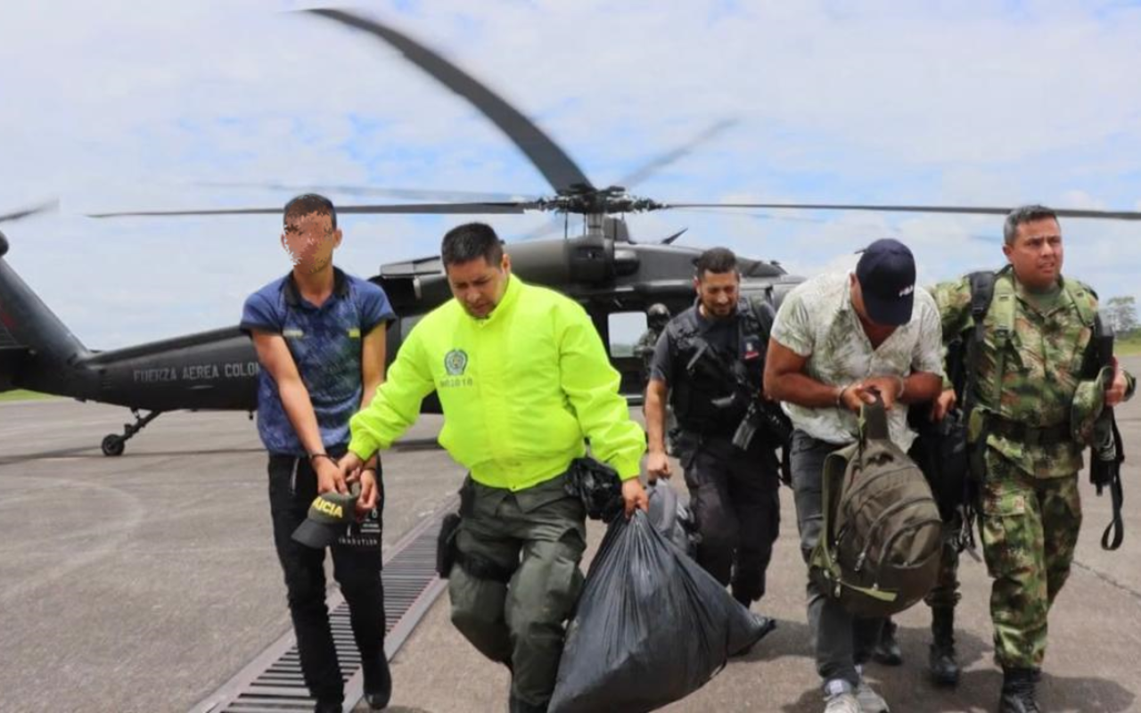 Responsables de secuestro y extorsión en el Meta, fueron capturados en operación de la Fuerza Pública