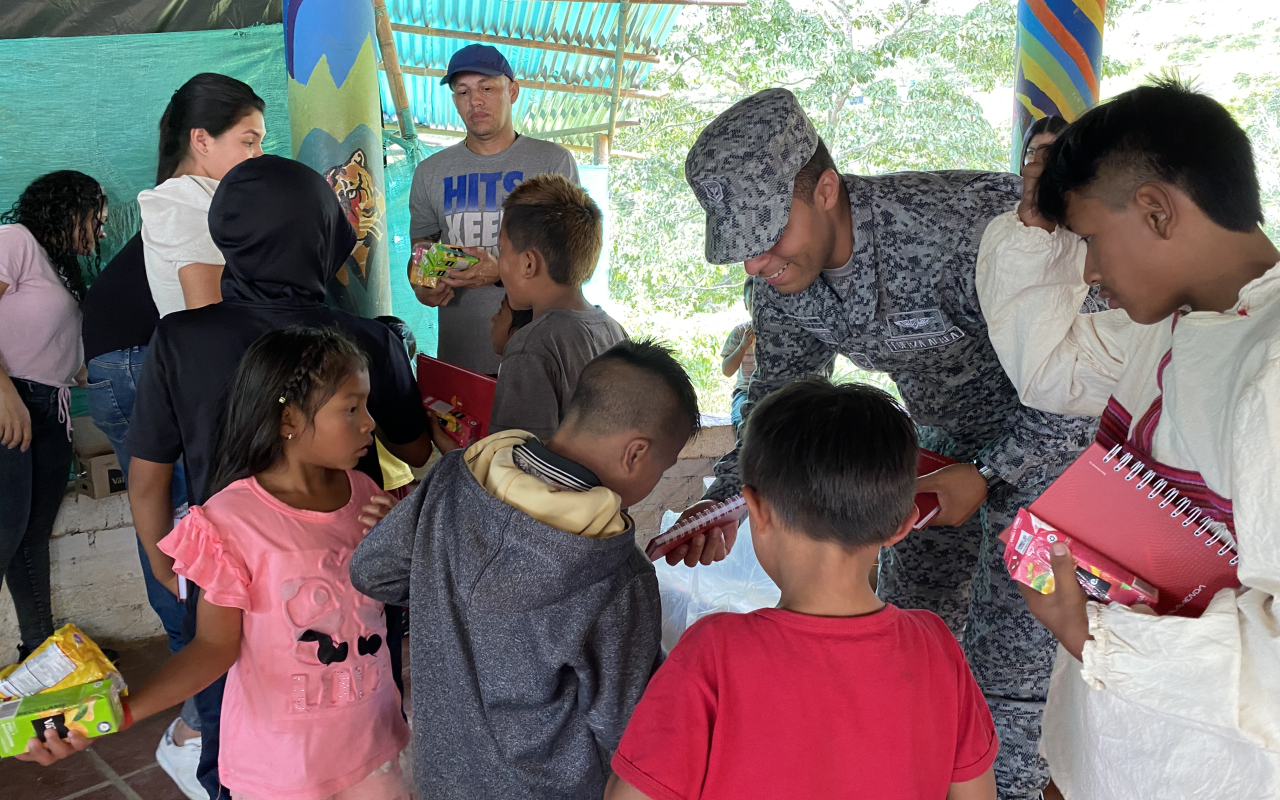 Una tarde de diversión para la comunidad Wasiruma de Vijes, Valle del Cauca