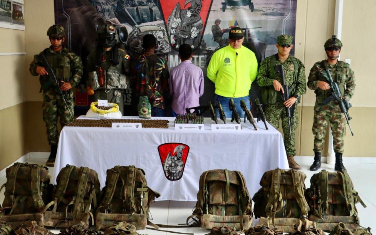 En el sur de Bolívar se sometieron integrantes del Clan del Golfo