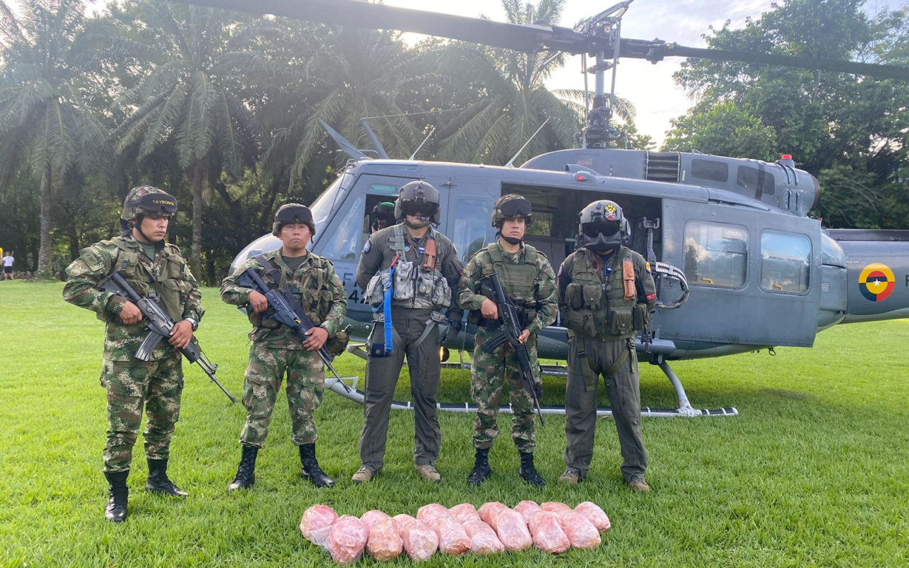 Operación en contra del narcotráfico fue exitosa en Putumayo