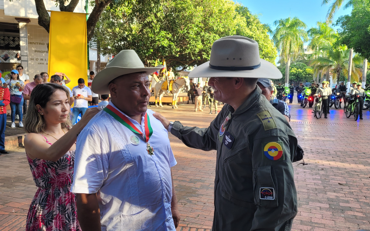 Conmemoración al Día del Veterano, héroes de la Fuerza Pública en Casanare 