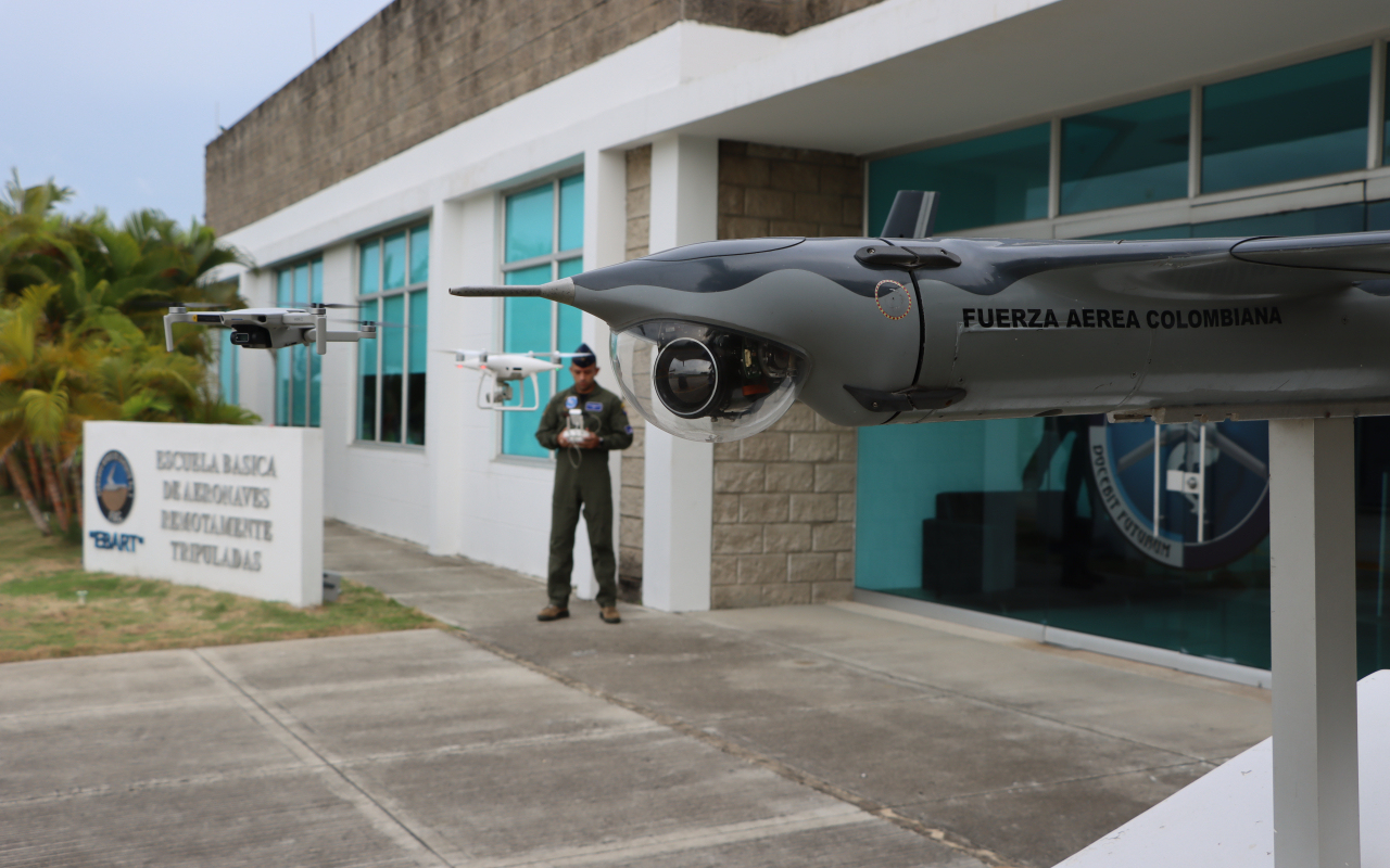 Drones Tácticos, una capacidad transversal de la Fuerza Aérea Colombiana 