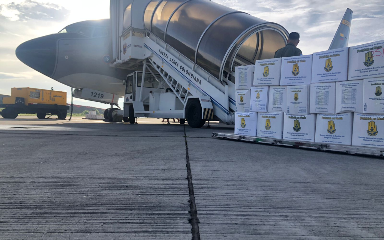 CATAM continúa transportando  ayudas humanitarias en medio de la ola invernal 