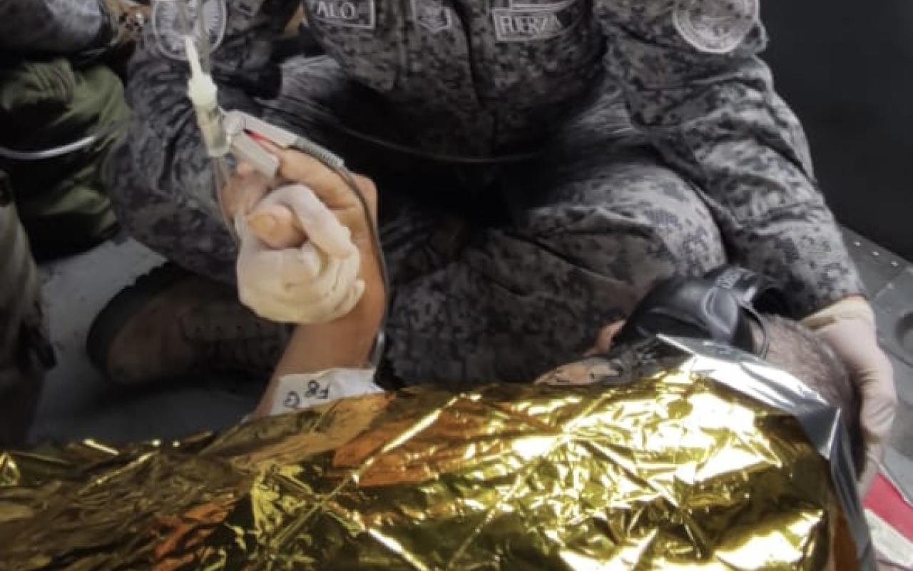 Adulto mayor en delicada condición, fue trasladado por vía aérea, en Meta