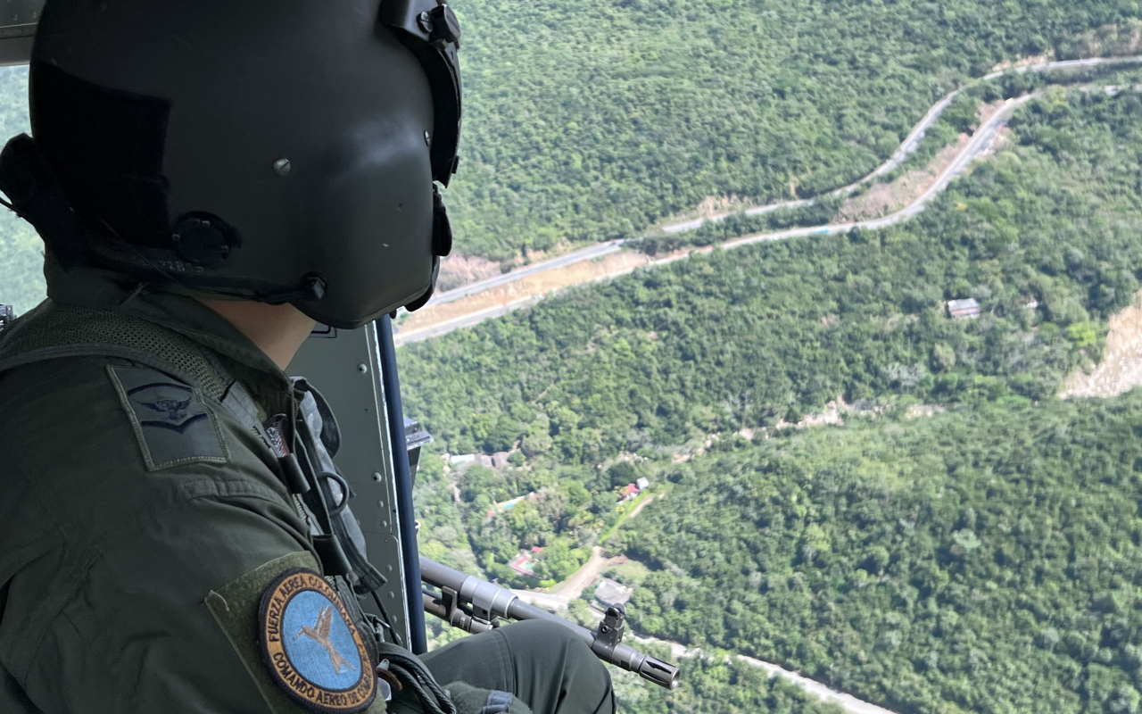 Su Fuerza Aérea Colombiana desde el aire vigilará plan retorno en el Tolima