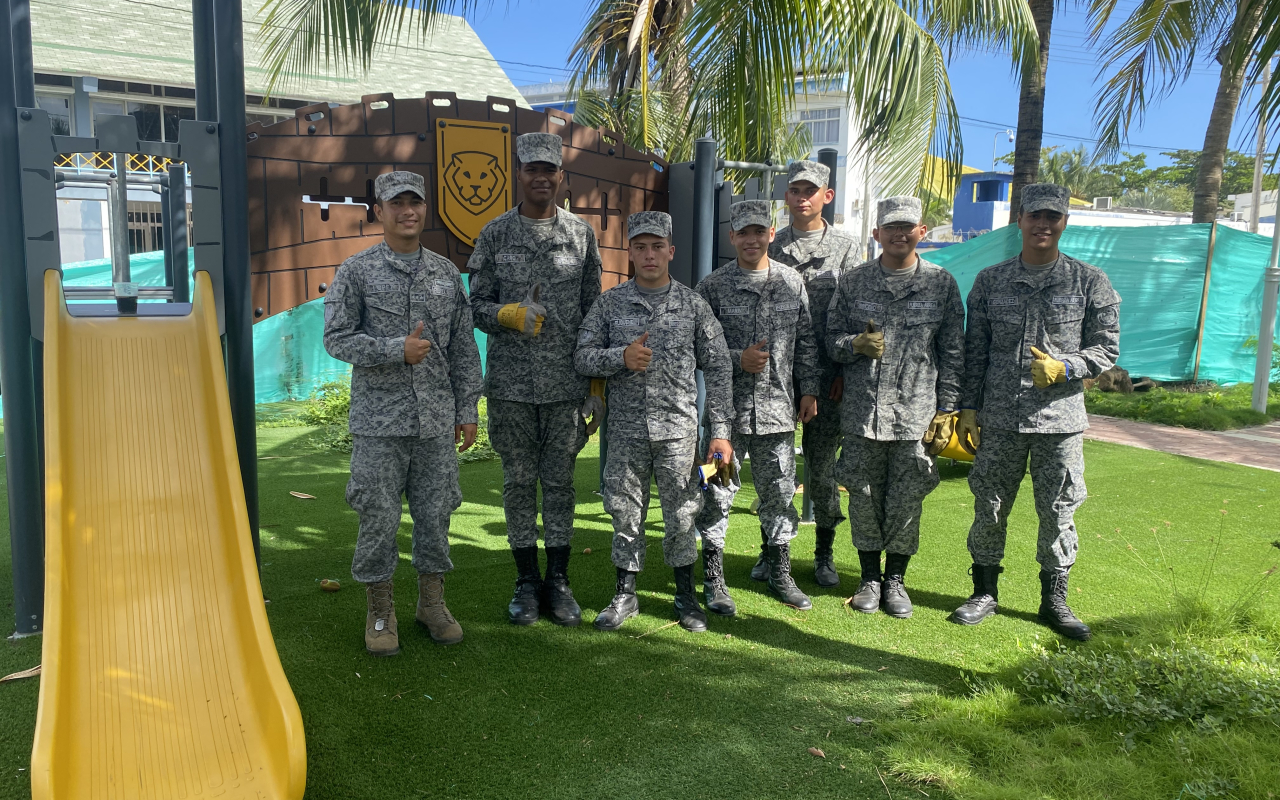  Jornada de adecuación y embellecimiento de espacios públicos en San Andrés