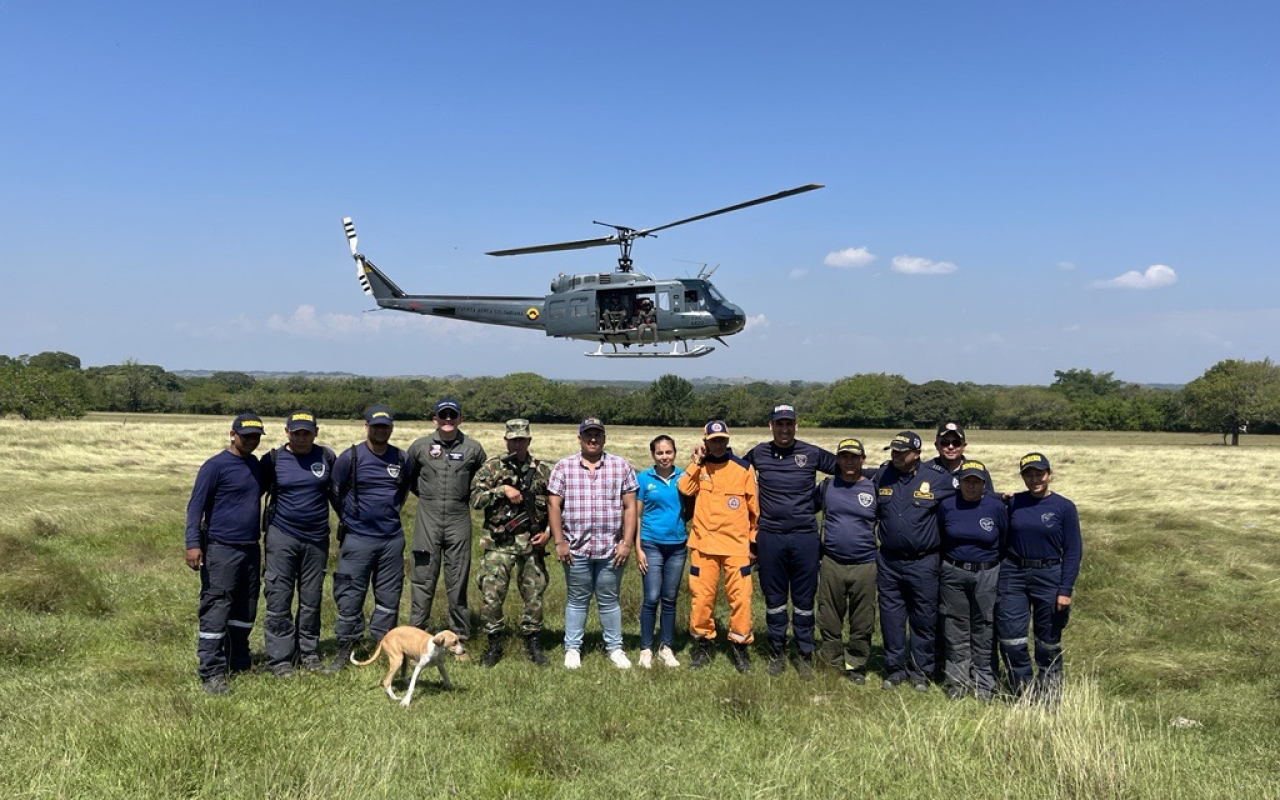 Exitosa operación, permitió extinguir incendio que dejó cerca de 250 hectáreas afectadas en el Tolima