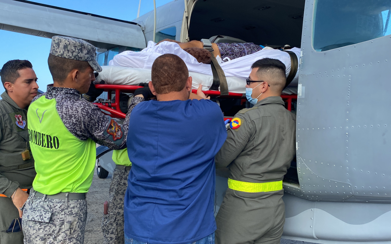 Misión de traslado aeromédico benefició a pacientes Isleños