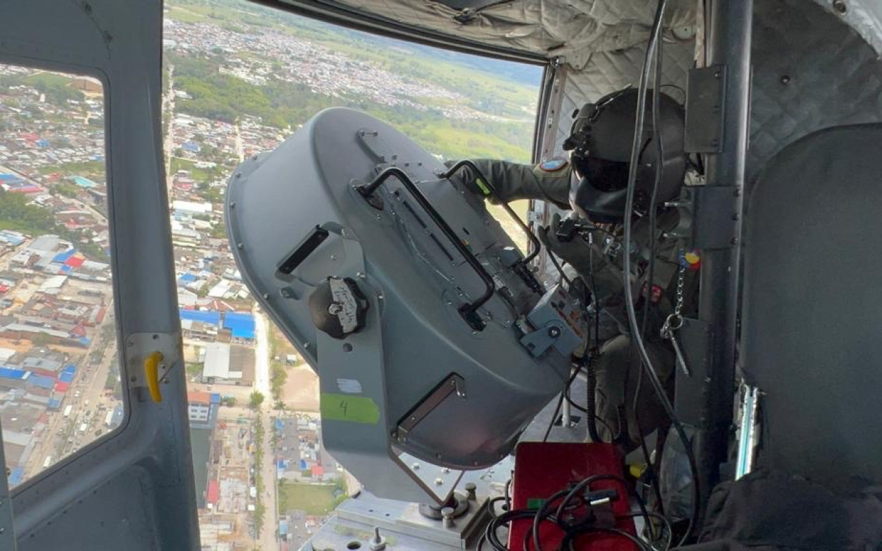 Importantes mensajes de seguridad, se escucharon en el cielo de Pitalito