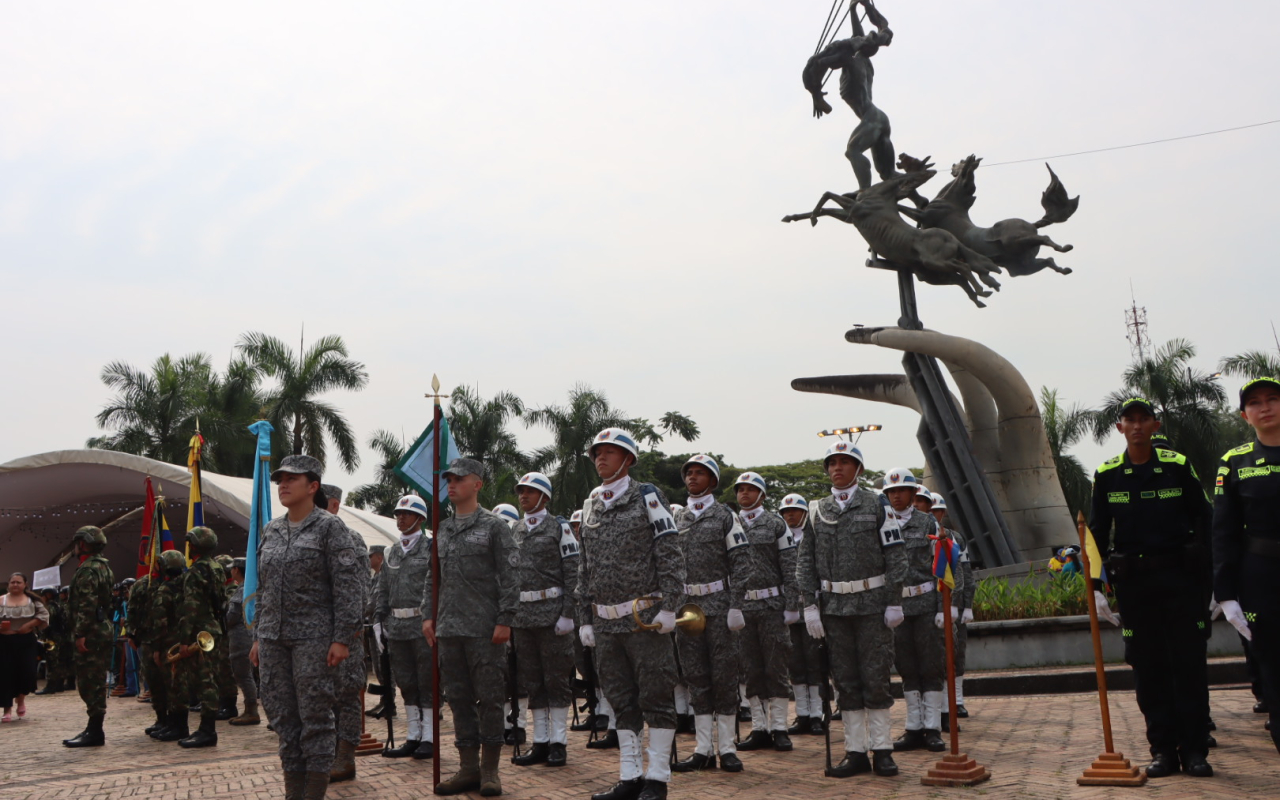 Fuerza Aérea se une a la celebración 183 de Villavicencio