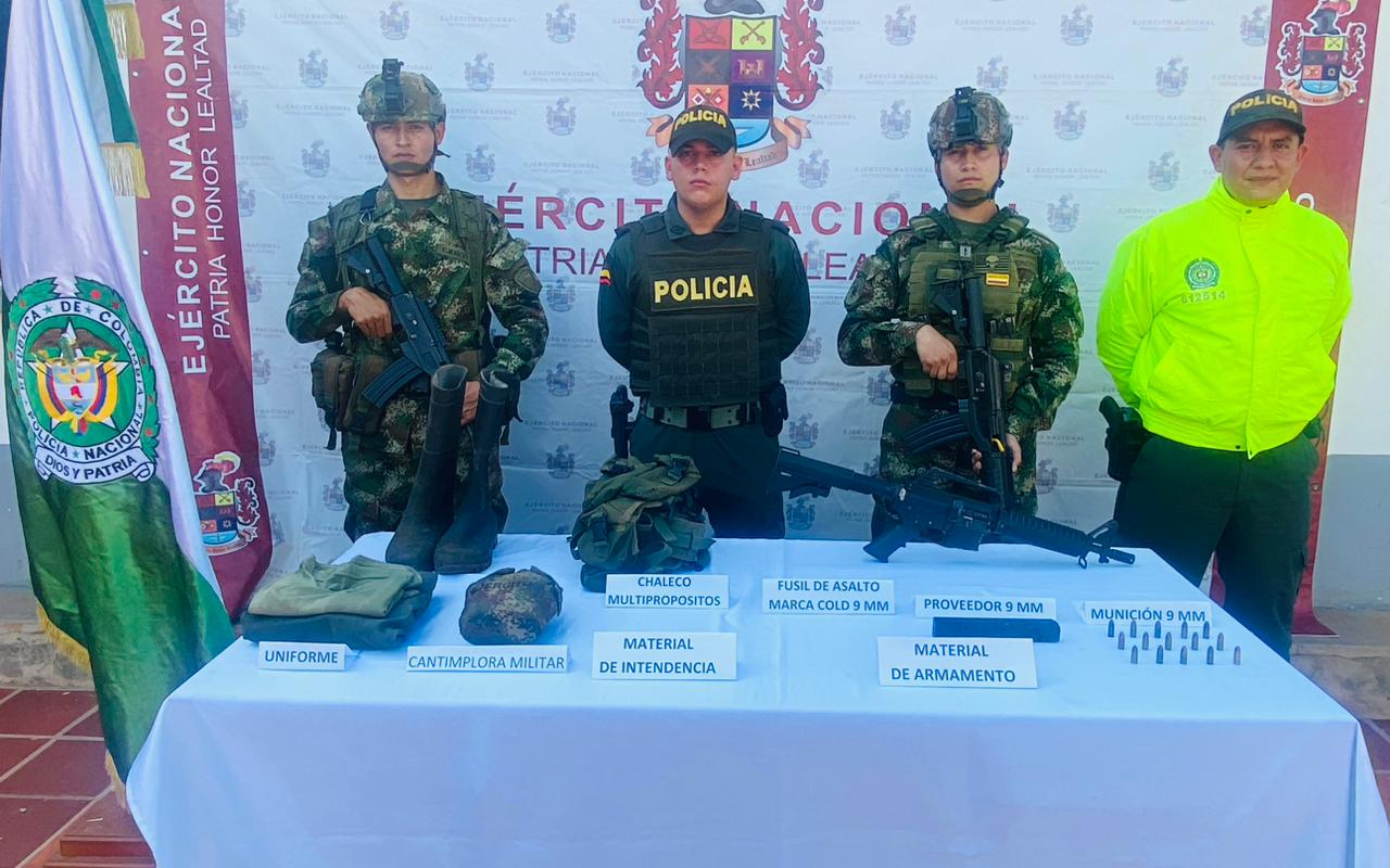 Disminuida capacidad armada del Clan del Golfo en Vichada 