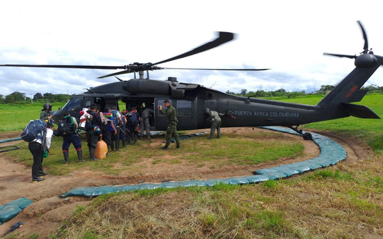 Más indígenas son insertados para apoyar la búsqueda de los menores perdidos en Caquetá