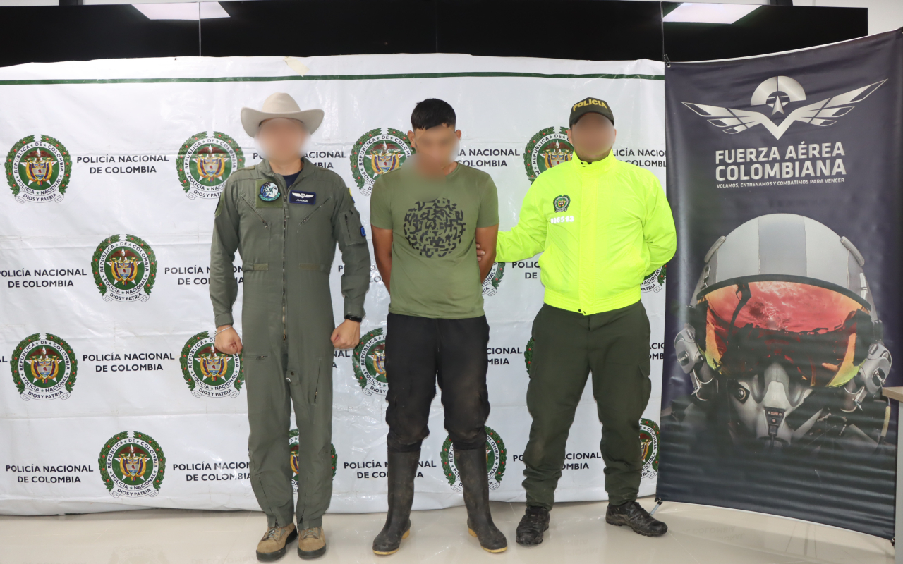 Detenido alias ‘Mochilas’ presunto integrante del GAO-r en Mapiripán, Meta
