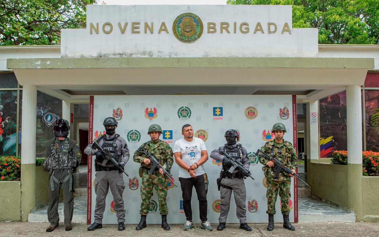 Detenido alias Pipe en el Huila, por supuestos vínculos con el narcotráfico  