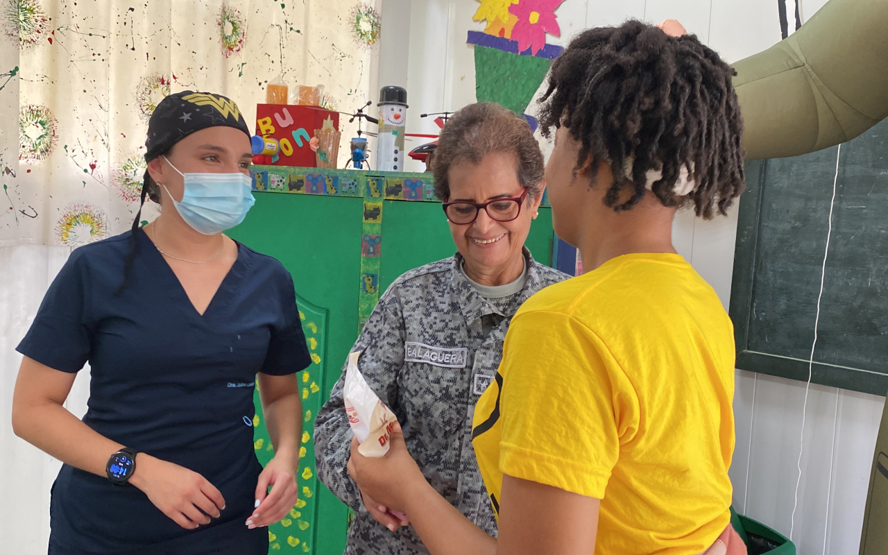 Con éxito se llevó a cabo la segunda brigada de salud del año para niños con capacidades diversas
