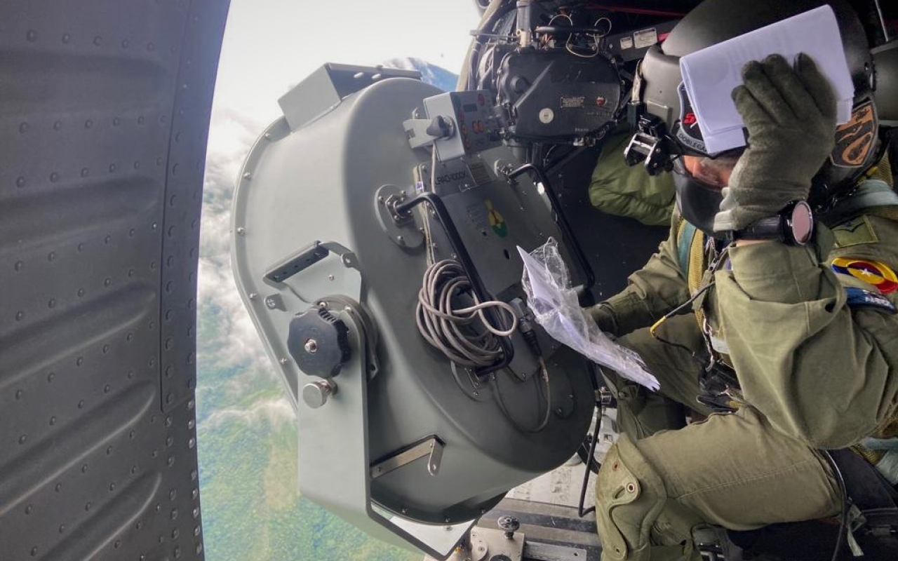 Con operaciones de sensibilización en Antioquia, Fuerza Aérea promueve la denuncia de actos delictivos