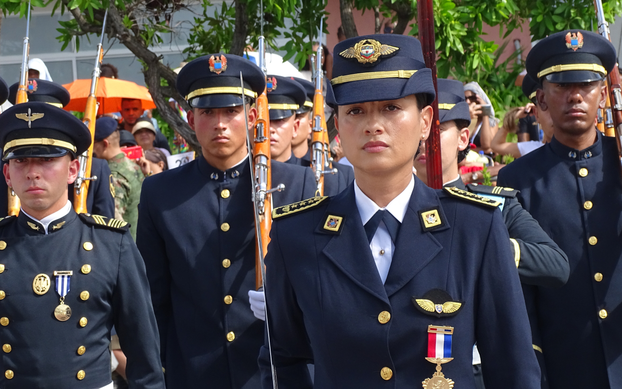 Así se vivió el desfile militar y policial en la isla de San Andrés