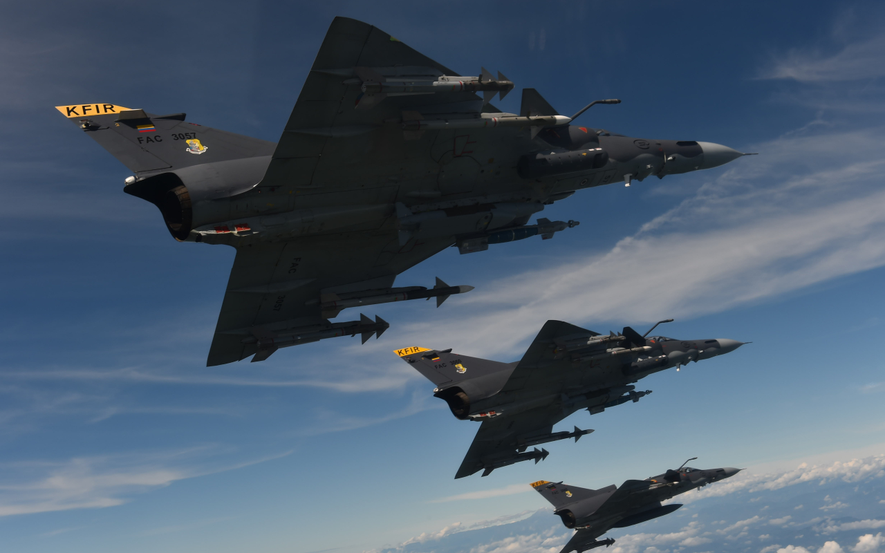 Muy pronto el rugir de las aeronaves KFIR en los cielos de Rionegro, Antioquia